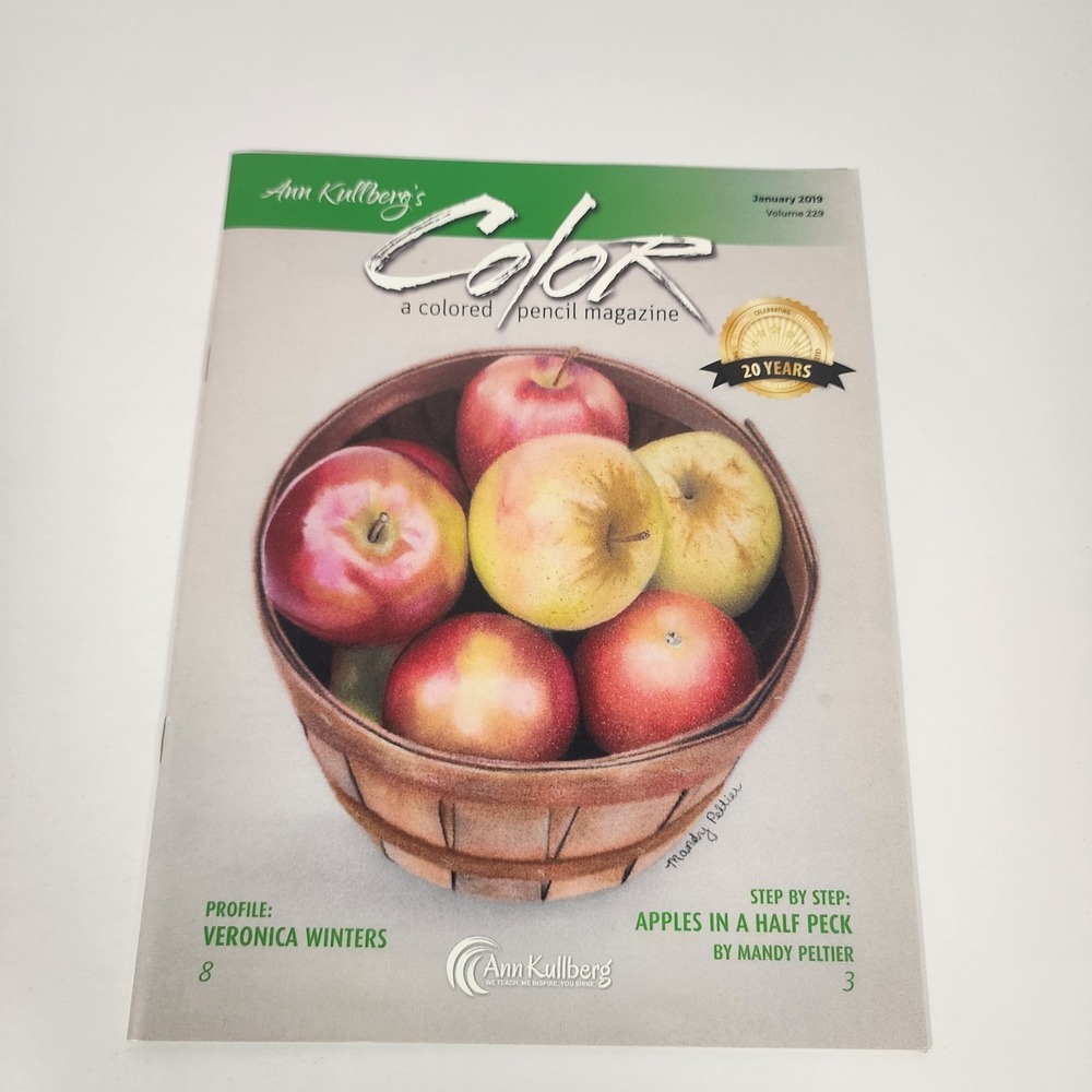 Color Magazine January 2019 By Ann Kullberg Colored Pencil Art